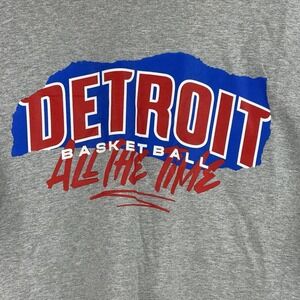 Detroit Pistons 2025 Opening Night SGA t-shirt Extra Large XL All the Time NEW